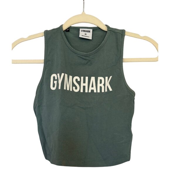 Gymshark Tops - Gymshark Women’s Worn Graphic Tank Green XS
